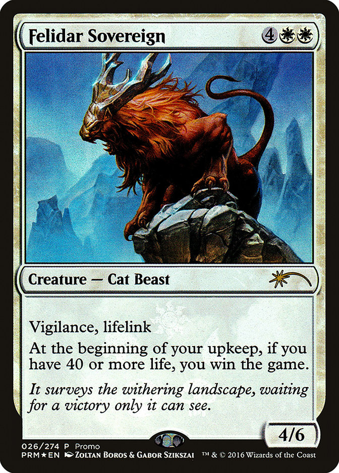 Felidar Sovereign [Resale Promos] | Dumpster Cat Games