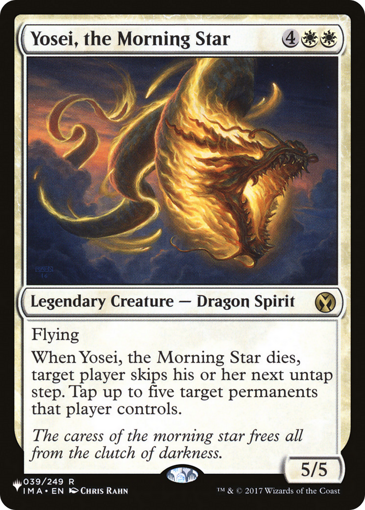 Yosei, the Morning Star [The List Reprints] | Dumpster Cat Games