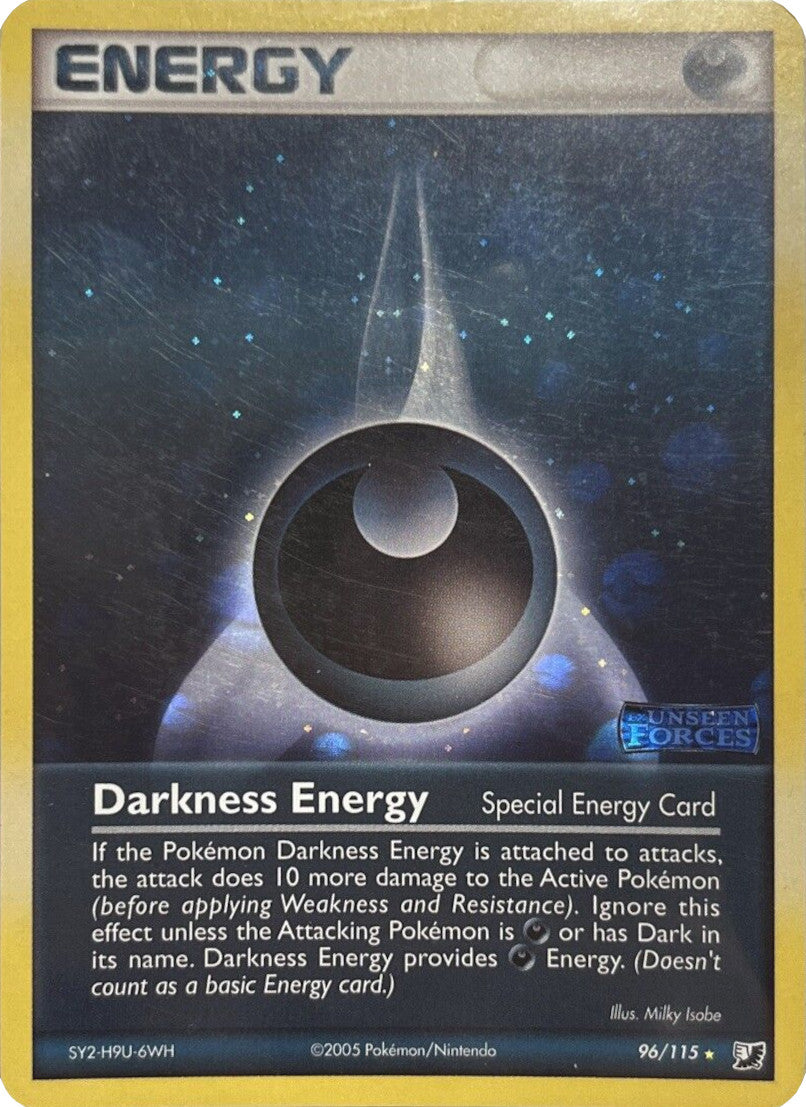 Darkness Energy (96/115) (Stamped) [EX: Unseen Forces] | Dumpster Cat Games