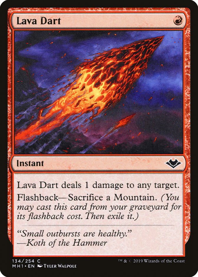 Lava Dart [Modern Horizons] | Dumpster Cat Games