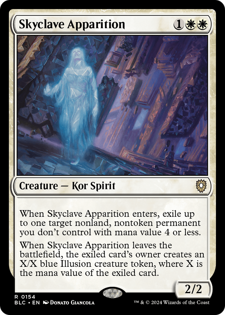 Skyclave Apparition [Bloomburrow Commander] | Dumpster Cat Games