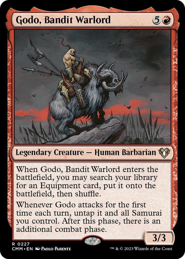 Godo, Bandit Warlord [Commander Masters] | Dumpster Cat Games