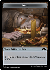 Eldrazi Spawn // Food Double-Sided Token [Modern Horizons 3 Tokens] | Dumpster Cat Games