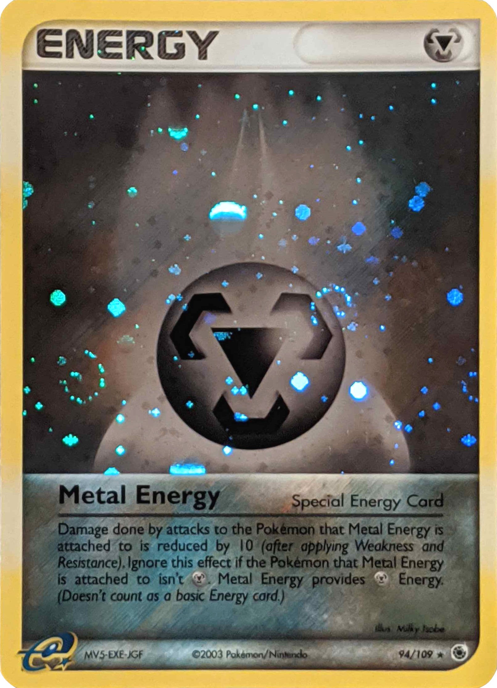 Metal Enery (94/109) (Cosmos Holo) [EX: Ruby & Sapphire] | Dumpster Cat Games