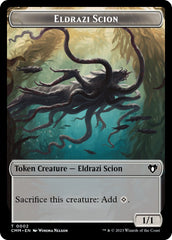 Eldrazi Scion // Phyrexian Beast Double-Sided Token [Commander Masters Tokens] | Dumpster Cat Games