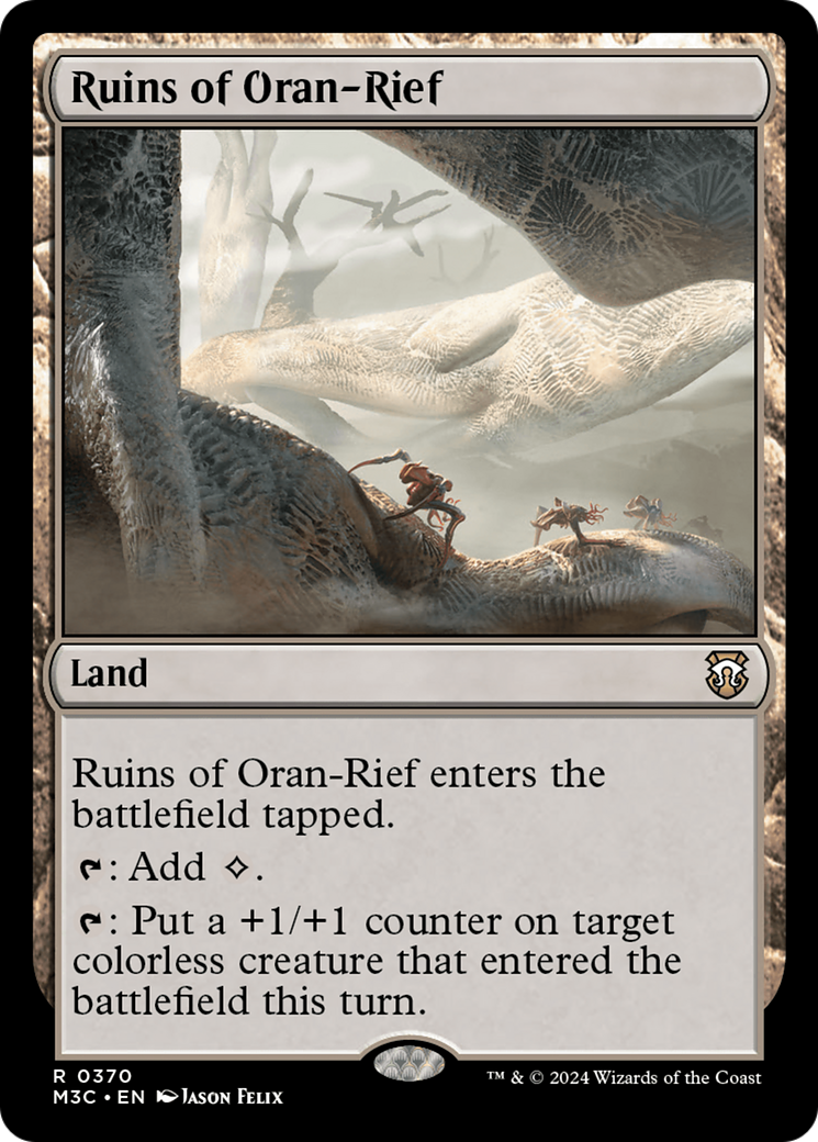 Ruins of Oran-Rief (Ripple Foil) [Modern Horizons 3 Commander] | Dumpster Cat Games