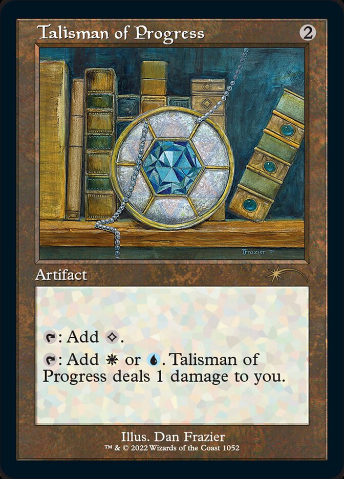 Talisman of Progress [Secret Lair Drop Series] | Dumpster Cat Games