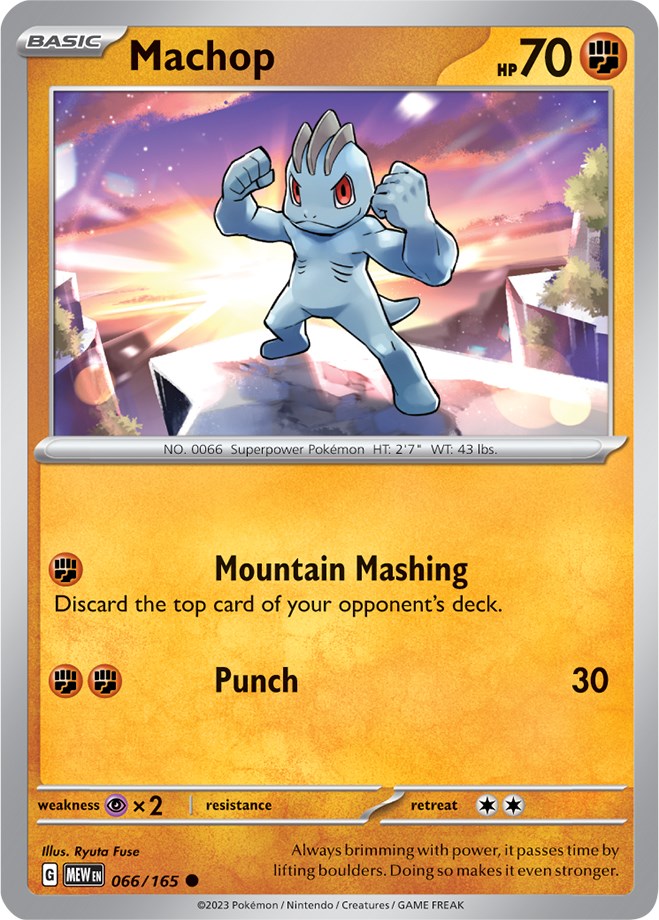 Machop (066/165) [Scarlet & Violet 151] | Dumpster Cat Games