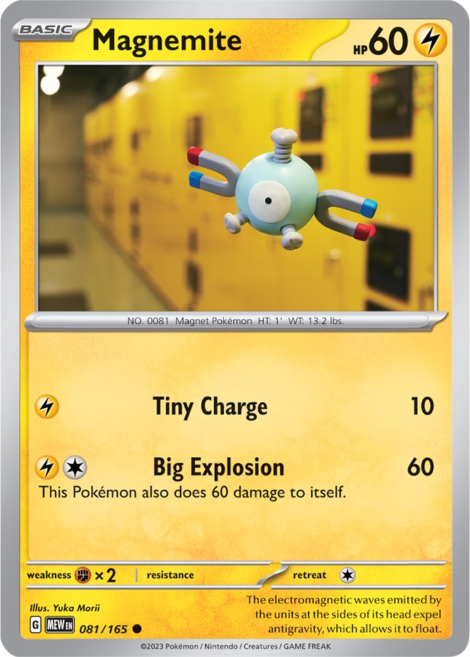 Magnemite (081/165) [Scarlet & Violet: 151] | Dumpster Cat Games