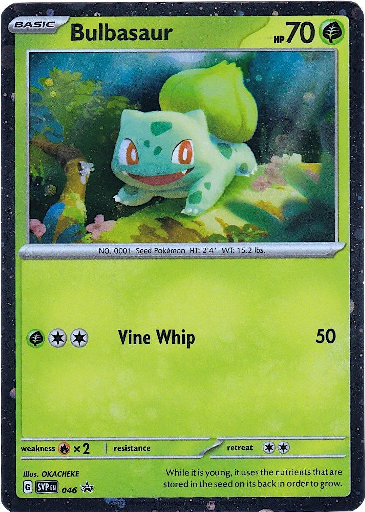 Bulbasaur (046) (Cosmos Holo) [Scarlet & Violet: Black Star Promos] | Dumpster Cat Games