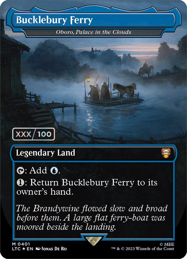 Bucklebury Ferry - Oboro, Palace in the Clouds (Serialized) [The Lord of the Rings: Tales of Middle-Earth Commander] | Dumpster Cat Games