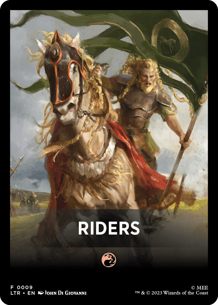 Riders Theme Card [The Lord of the Rings: Tales of Middle-Earth] | Dumpster Cat Games