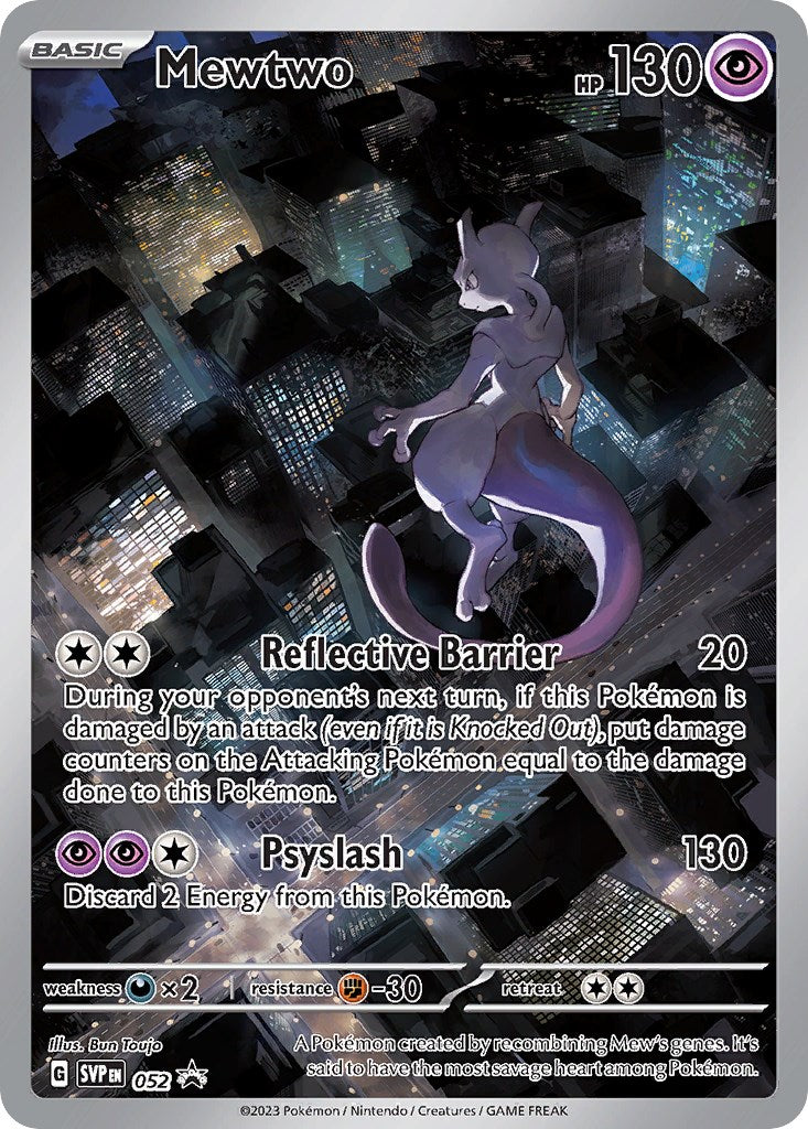 Mewtwo (052) [Scarlet & Violet: Black Star Promos] | Dumpster Cat Games