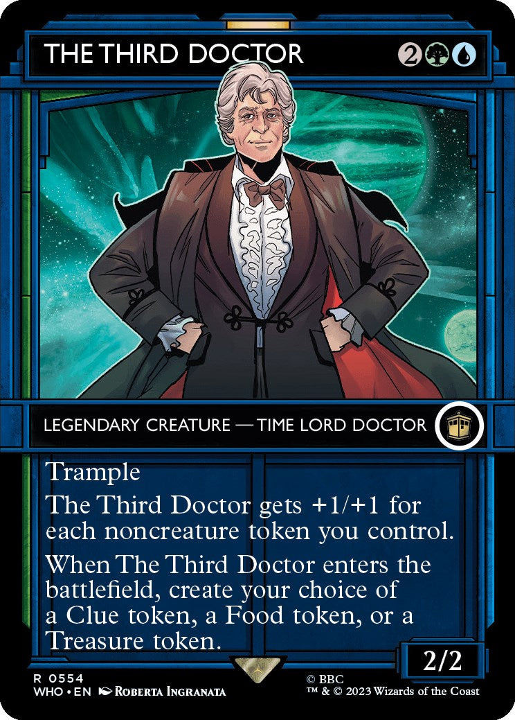 The Third Doctor (Showcase) [Doctor Who] | Dumpster Cat Games