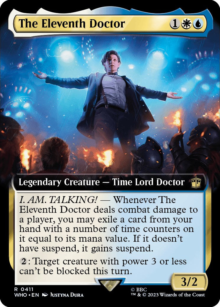 The Eleventh Doctor (Extended Art) [Doctor Who] | Dumpster Cat Games