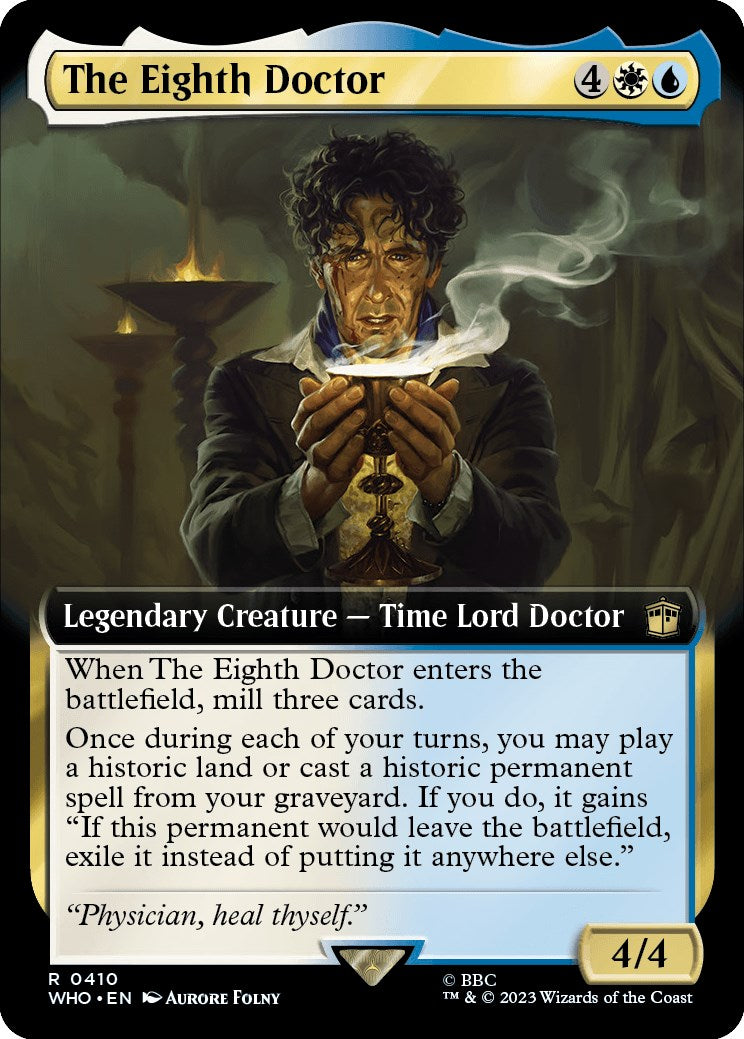 The Eighth Doctor (Extended Art) [Doctor Who] | Dumpster Cat Games