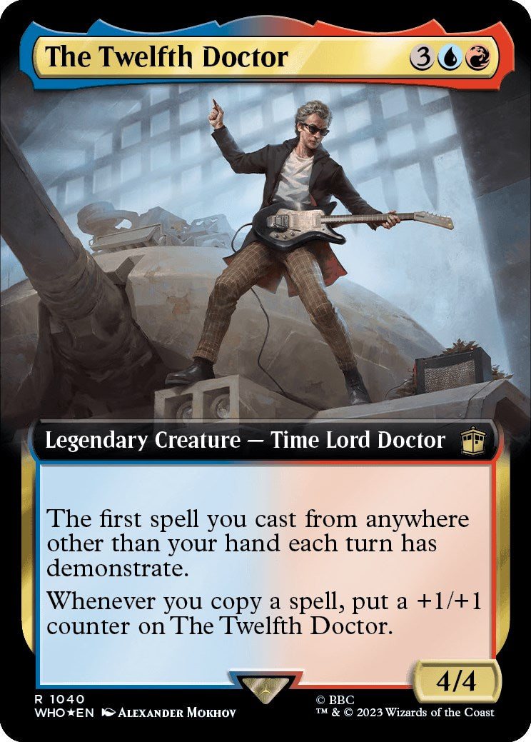 The Twelfth Doctor (Extended Art) (Surge Foil) [Doctor Who] | Dumpster Cat Games