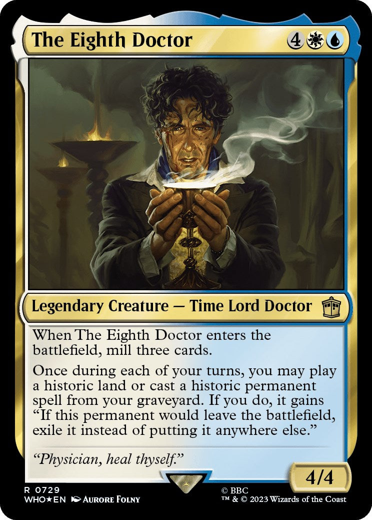 The Eighth Doctor (Surge Foil) [Doctor Who] | Dumpster Cat Games