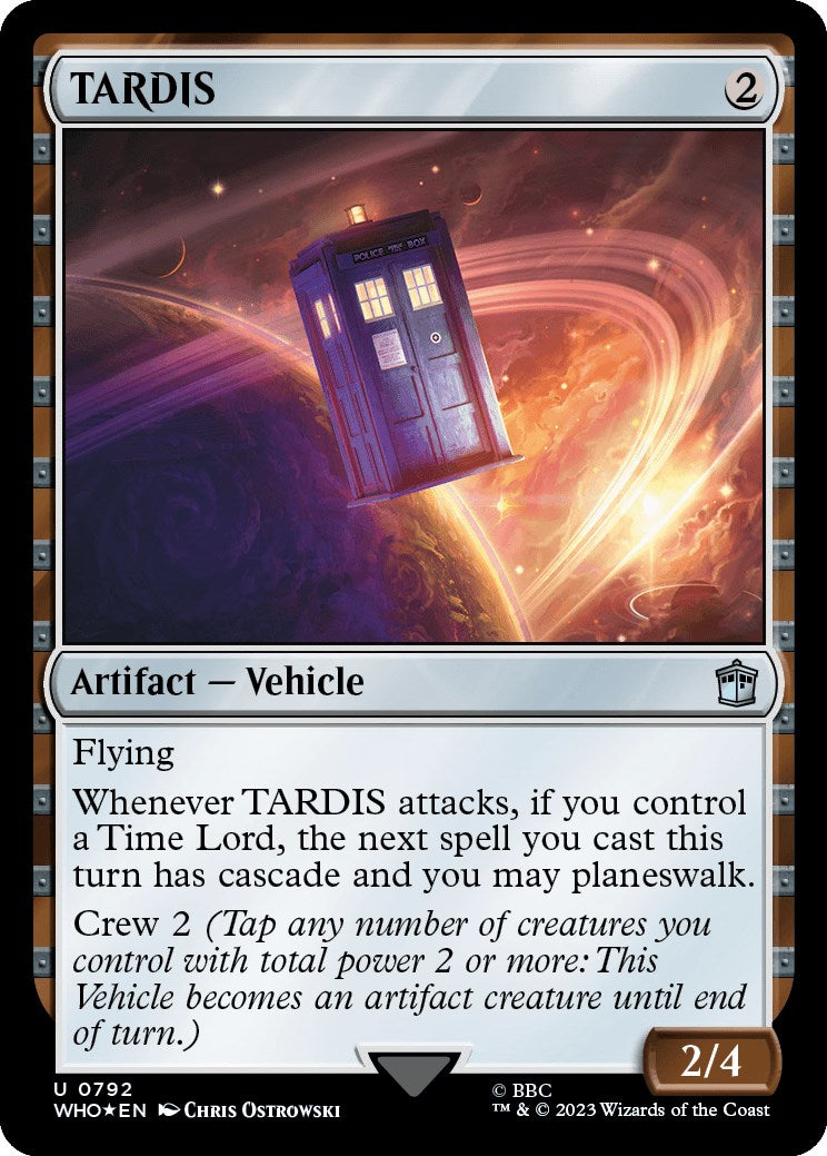 TARDIS (Surge Foil) [Doctor Who] | Dumpster Cat Games