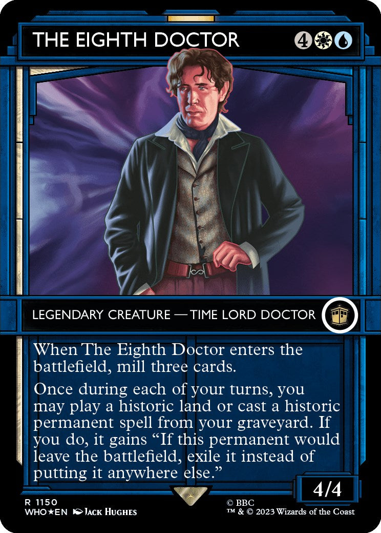 The Eighth Doctor (Showcase) (Surge Foil) [Doctor Who] | Dumpster Cat Games