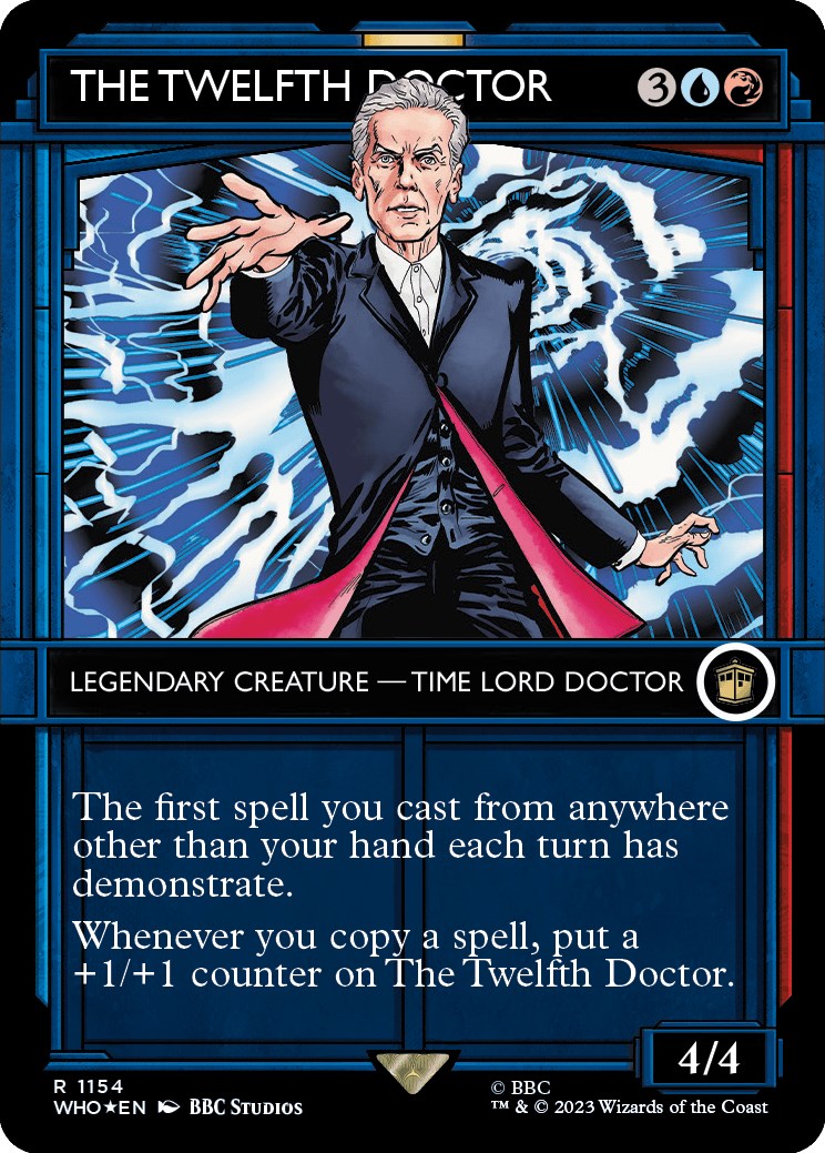 The Twelfth Doctor (Showcase) (Surge Foil) [Doctor Who] | Dumpster Cat Games