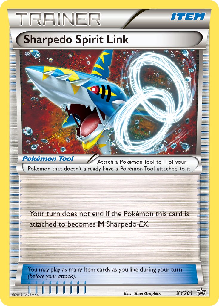 Sharpedo Spirit Link (XY201) [XY: Black Star Promos] | Dumpster Cat Games