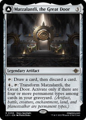 Matzalantli, the Great Door // The Core [The Lost Caverns of Ixalan] | Dumpster Cat Games