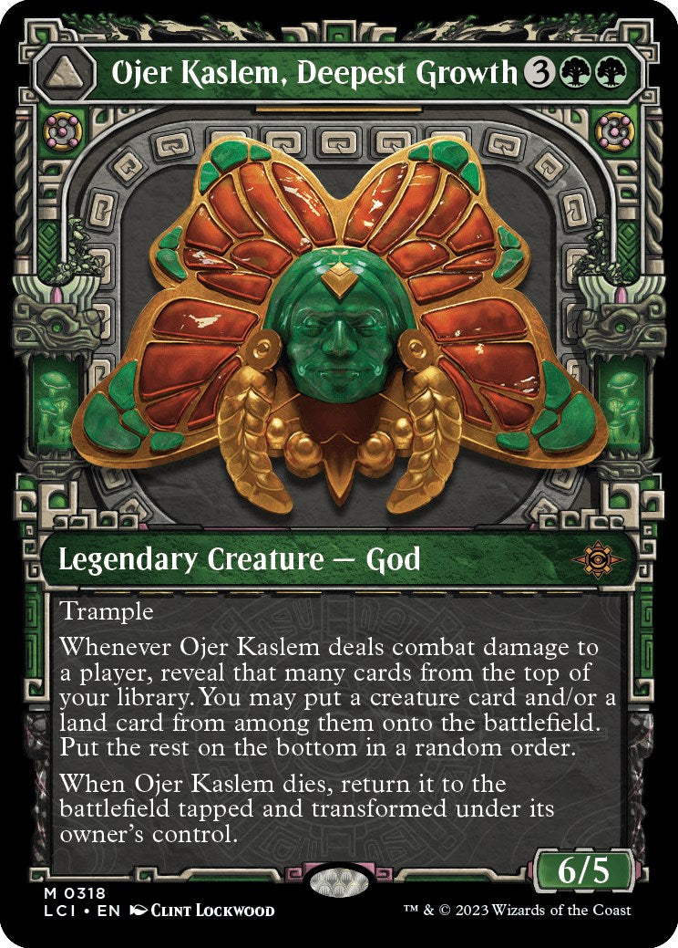 Ojer Kaslem, Deepest Growth (Showcase) [The Lost Caverns of Ixalan] | Dumpster Cat Games