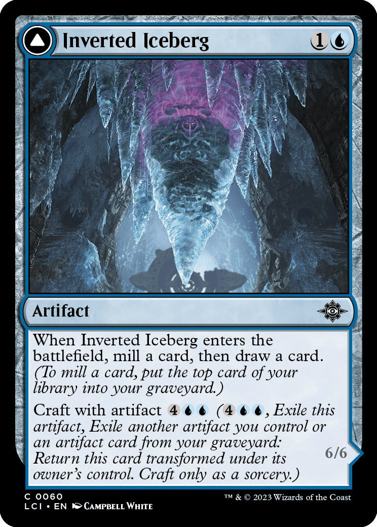 Inverted Iceberg [The Lost Caverns of Ixalan] | Dumpster Cat Games