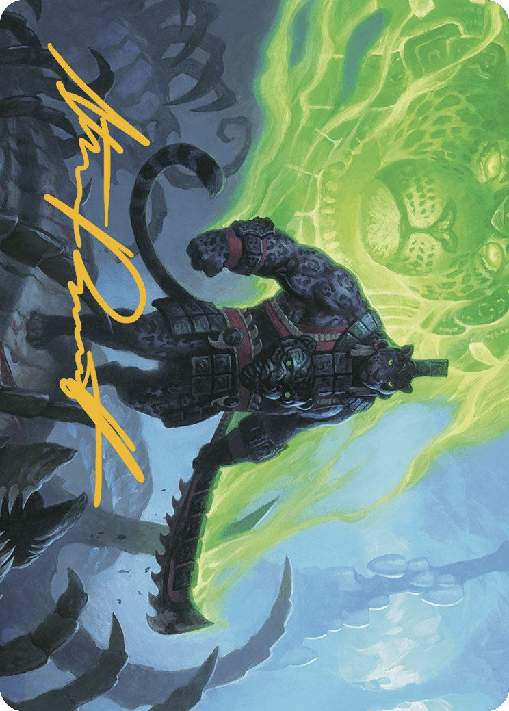 Malamet Veteran Art Card (Gold-Stamped Signature) [The Lost Caverns of Ixalan Art Series] | Dumpster Cat Games