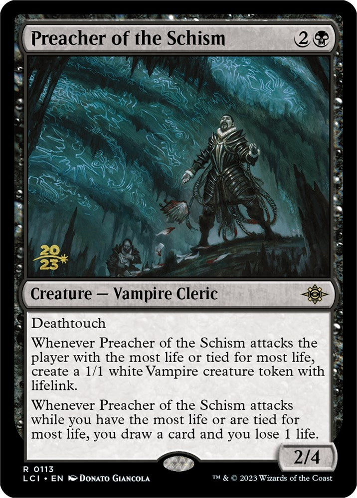 Preacher of the Schism [The Lost Caverns of Ixalan Prerelease Cards] | Dumpster Cat Games