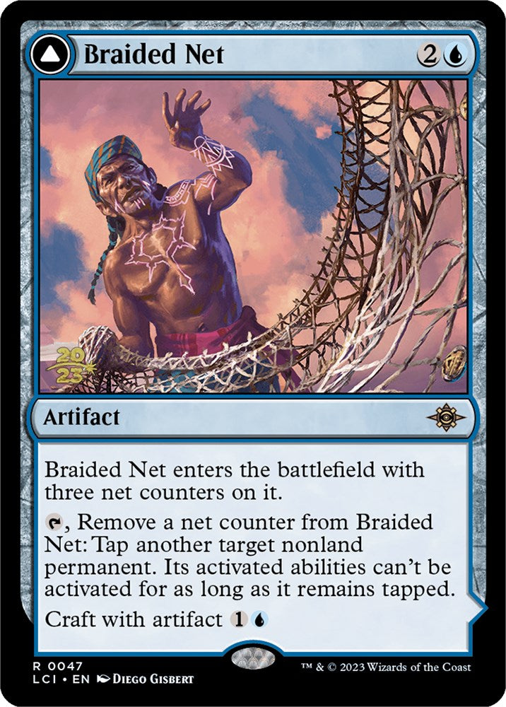 Braided Net // Braided Quipu [The Lost Caverns of Ixalan Prerelease Cards] | Dumpster Cat Games