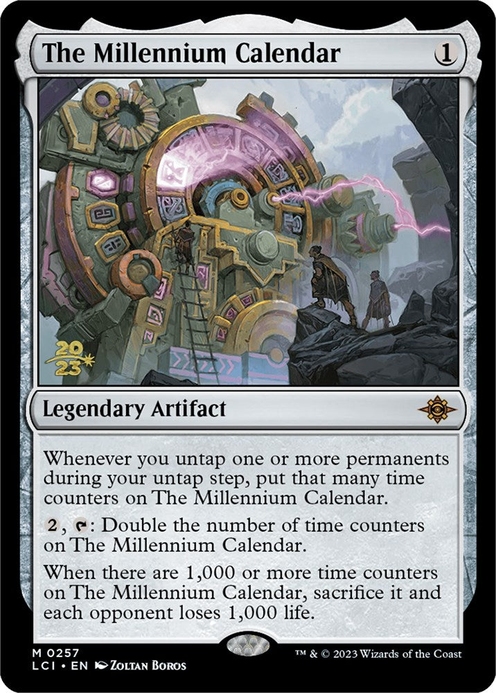 The Millennium Calendar [The Lost Caverns of Ixalan Prerelease Cards] | Dumpster Cat Games