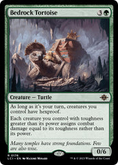 Bedrock Tortoise (Promo Pack) [The Lost Caverns of Ixalan Promos] | Dumpster Cat Games