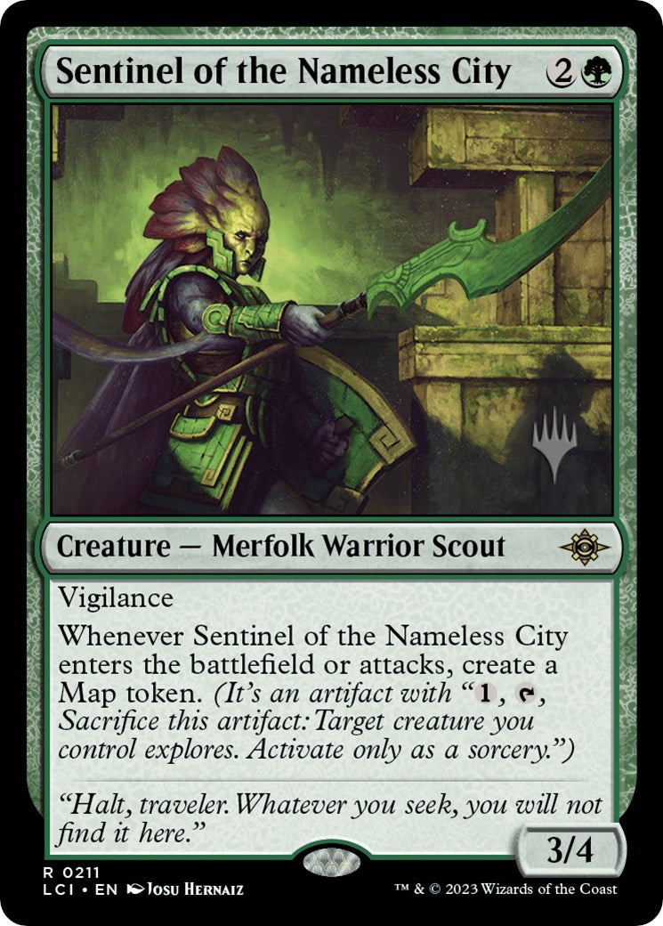 Sentinel of the Nameless City (Promo Pack) [The Lost Caverns of Ixalan Promos] | Dumpster Cat Games