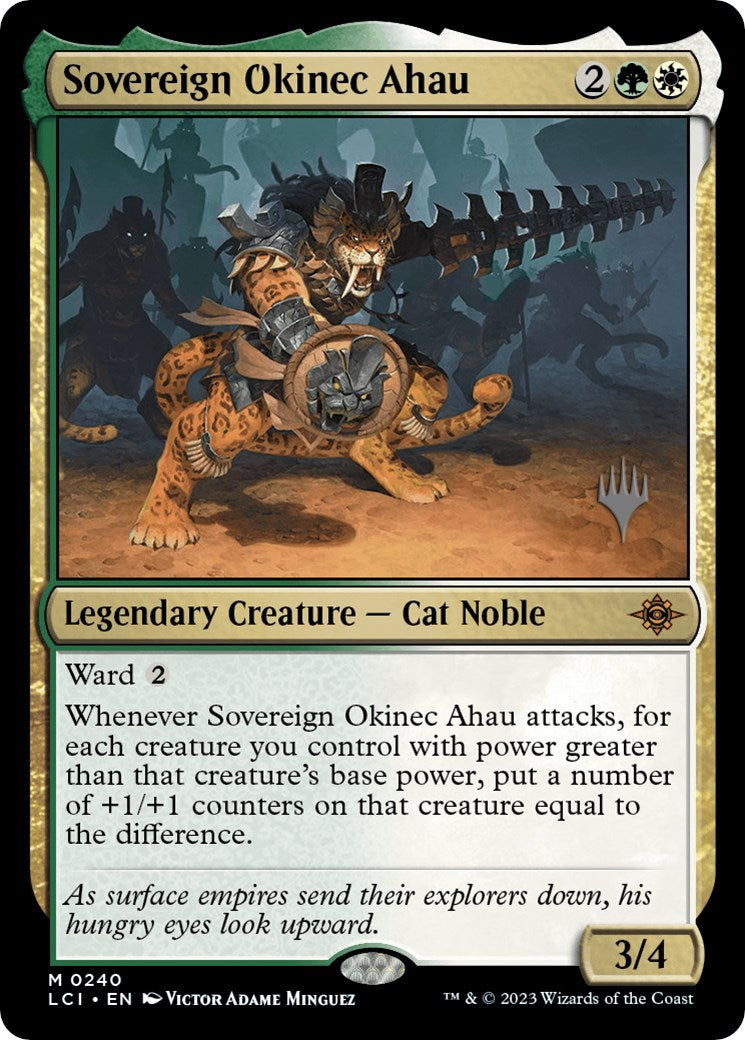 Sovereign Okinec Ahau (Promo Pack) [The Lost Caverns of Ixalan Promos] | Dumpster Cat Games