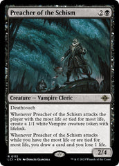 Preacher of the Schism (Promo Pack) [The Lost Caverns of Ixalan Promos] | Dumpster Cat Games