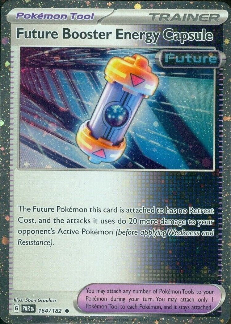 Future Booster Energy Capsule (164/182) (Cosmos Holo) [Scarlet & Violet: Paradox Rift] | Dumpster Cat Games