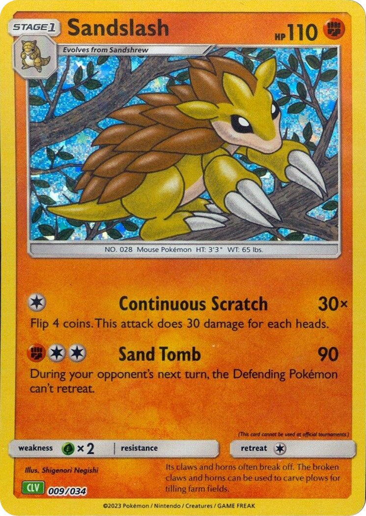 Sandslash [Trading Card Game Classic] | Dumpster Cat Games