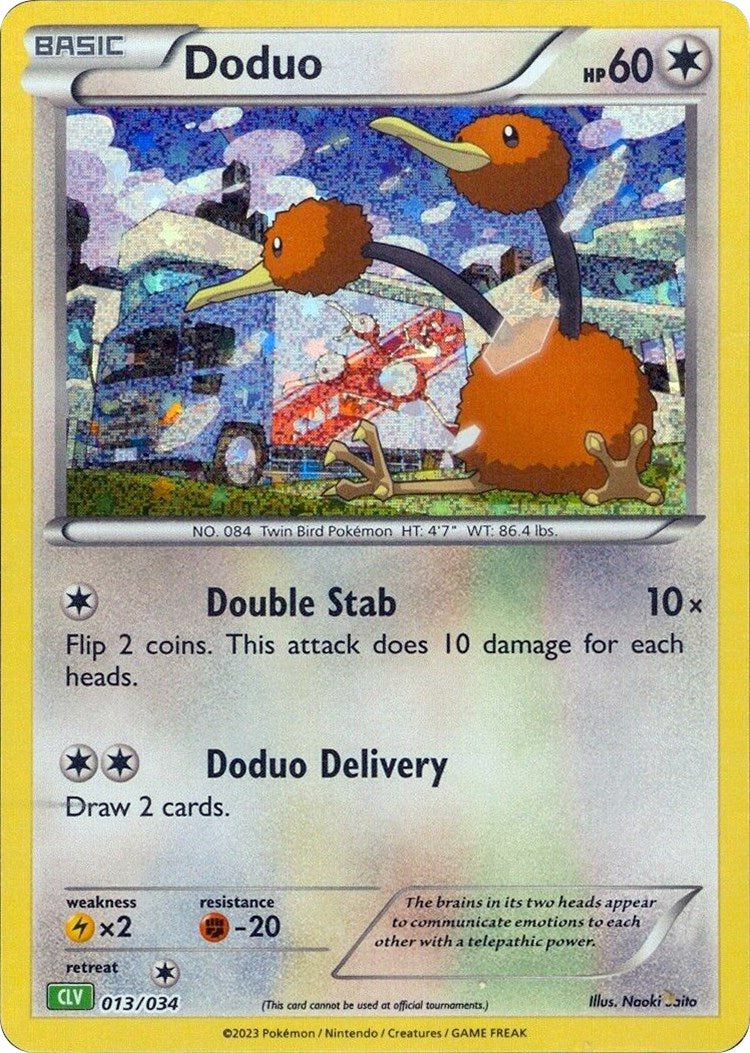 Doduo [Trading Card Game Classic] | Dumpster Cat Games