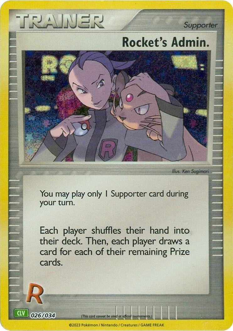 Rocket's Admin. (CLV) [Trading Card Game Classic] | Dumpster Cat Games