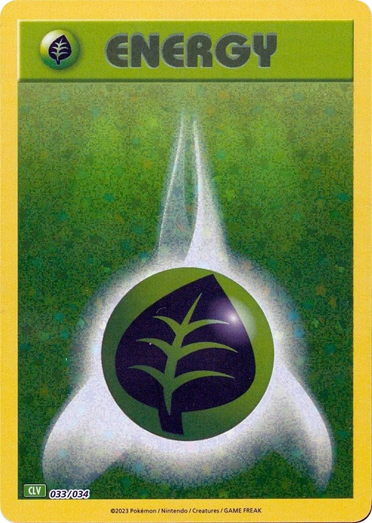 Basic Grass Energy [Trading Card Game Classic] | Dumpster Cat Games