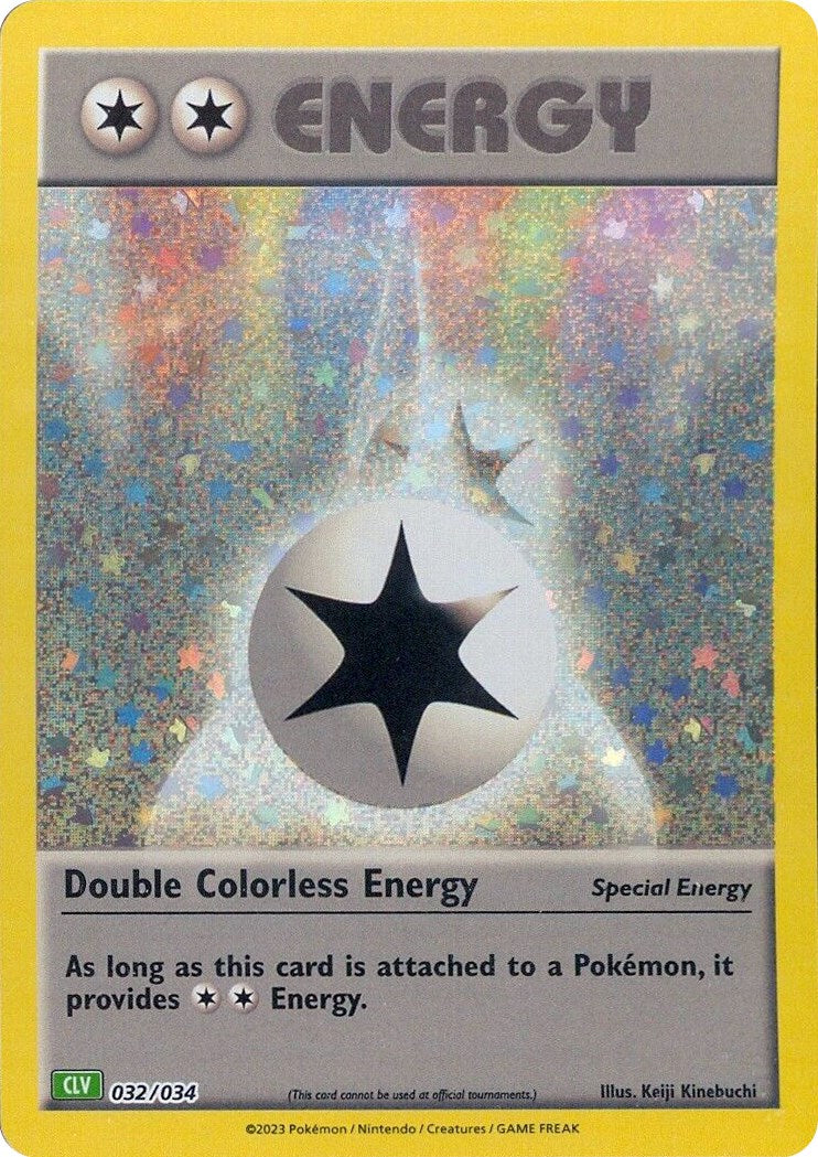 Double Colorless Energy [Trading Card Game Classic] | Dumpster Cat Games