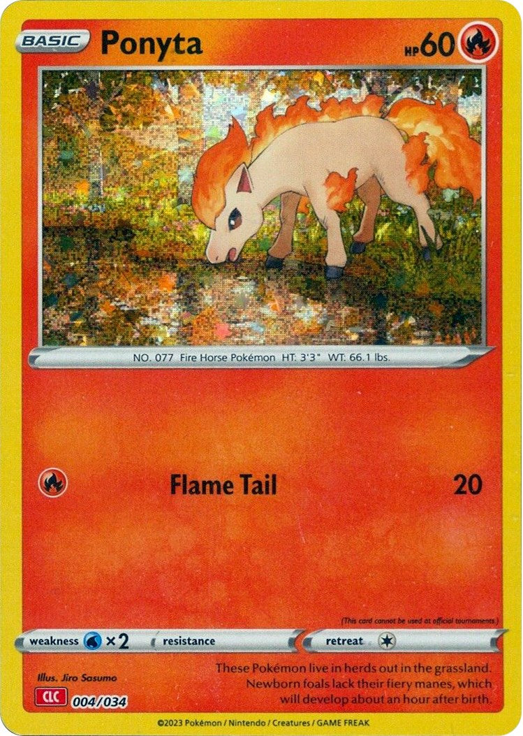 Ponyta [Trading Card Game Classic] | Dumpster Cat Games