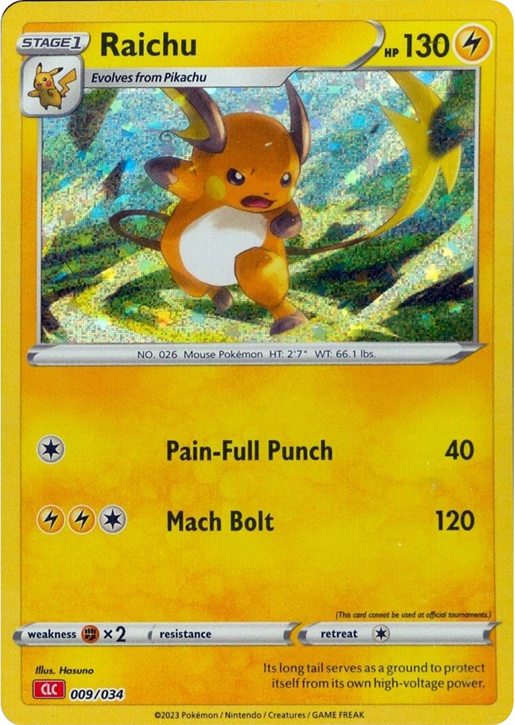 Raichu [Trading Card Game Classic] | Dumpster Cat Games