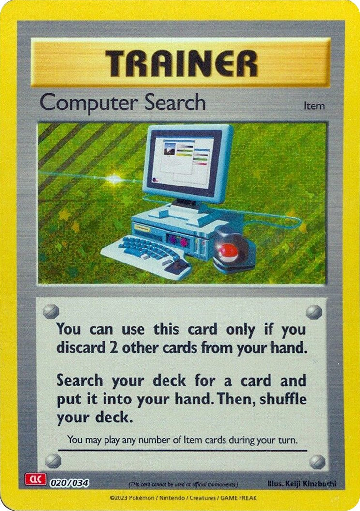 Computer Search (CLC) [Trading Card Game Classic] | Dumpster Cat Games