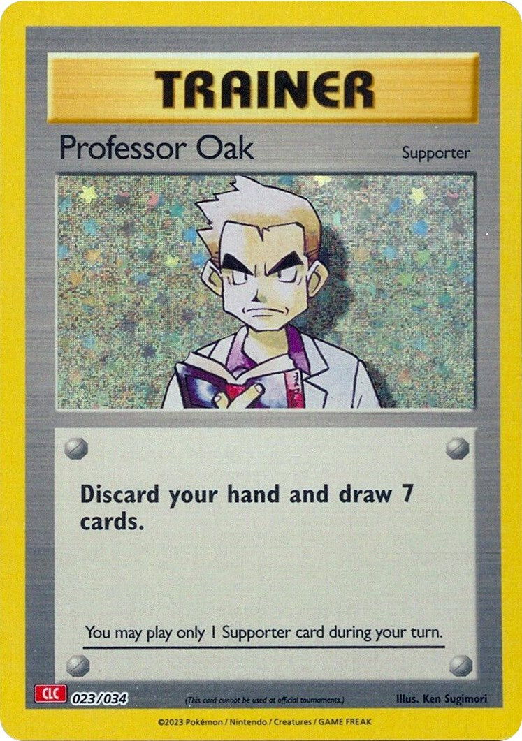 Professor Oak (CLC) [Trading Card Game Classic] | Dumpster Cat Games