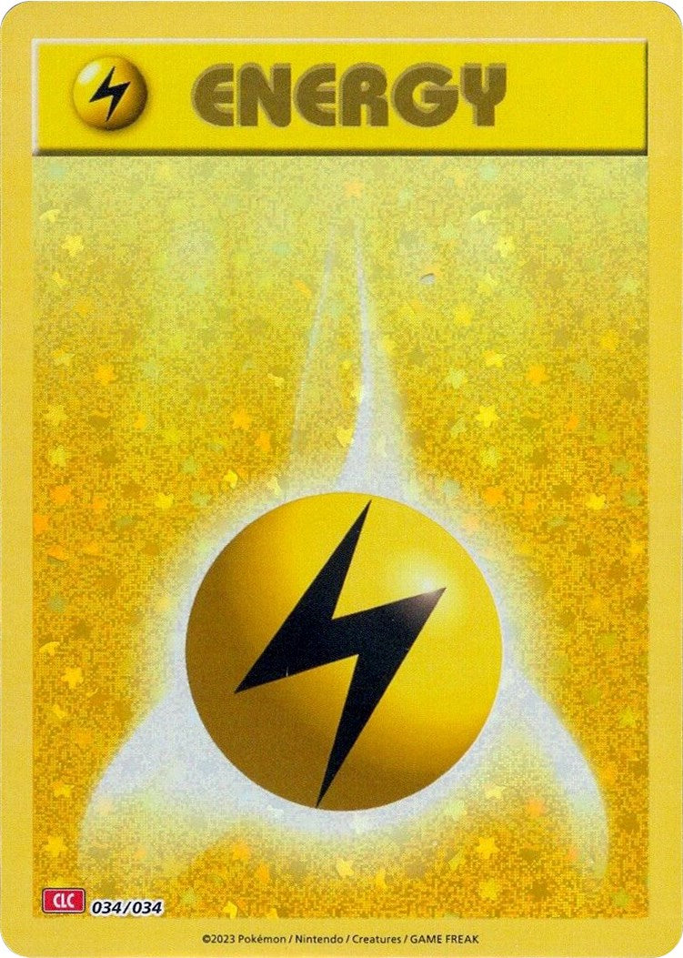 Basic Lightning Energy [Trading Card Game Classic] | Dumpster Cat Games