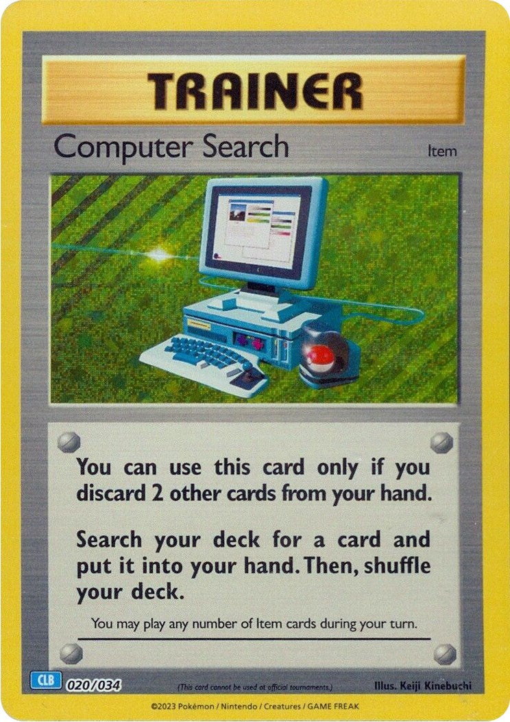 Computer Search (CLB) [Trading Card Game Classic] | Dumpster Cat Games