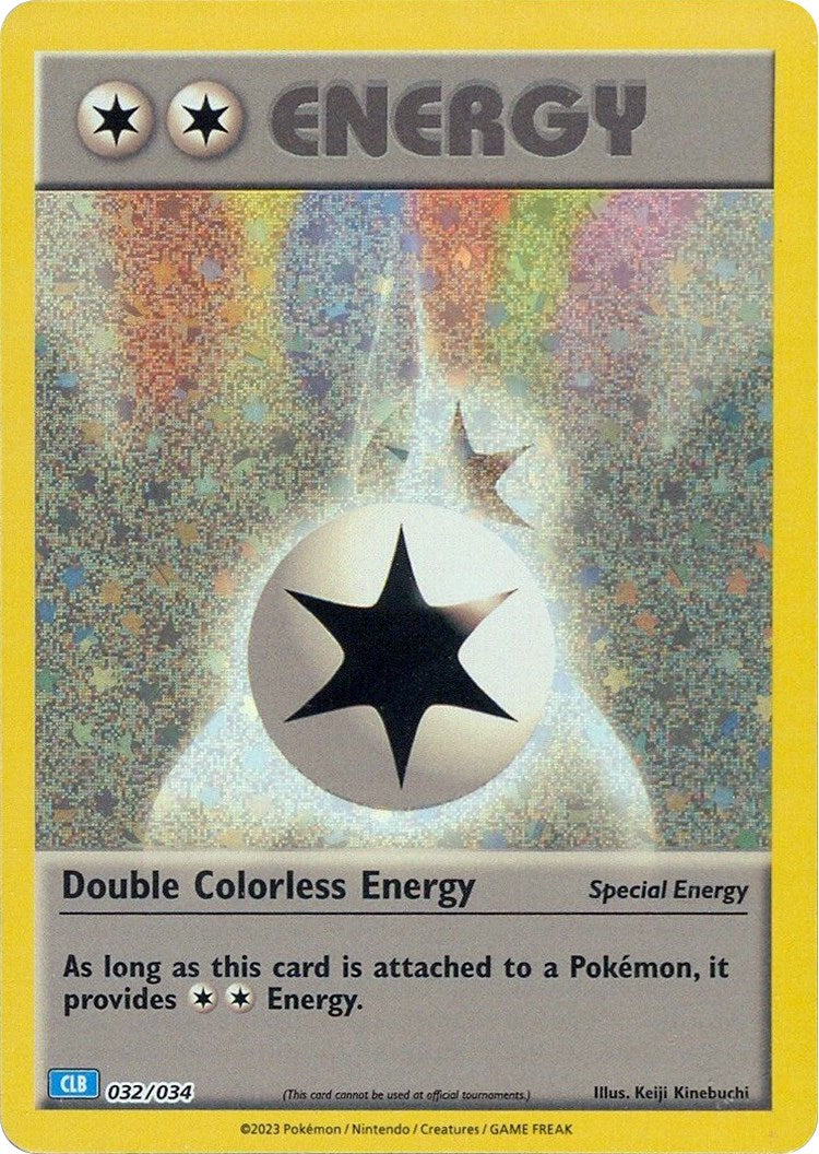 Double Colorless Energy (CLB) [Trading Card Game Classic] | Dumpster Cat Games